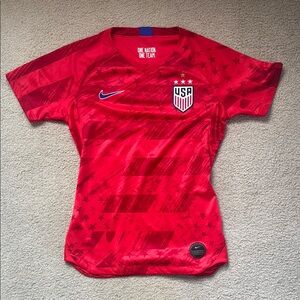 Nike Red USA Soccer Jersey Size XS
